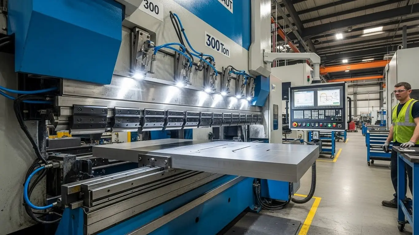 300 톤 CNC 프레스 브레이크
