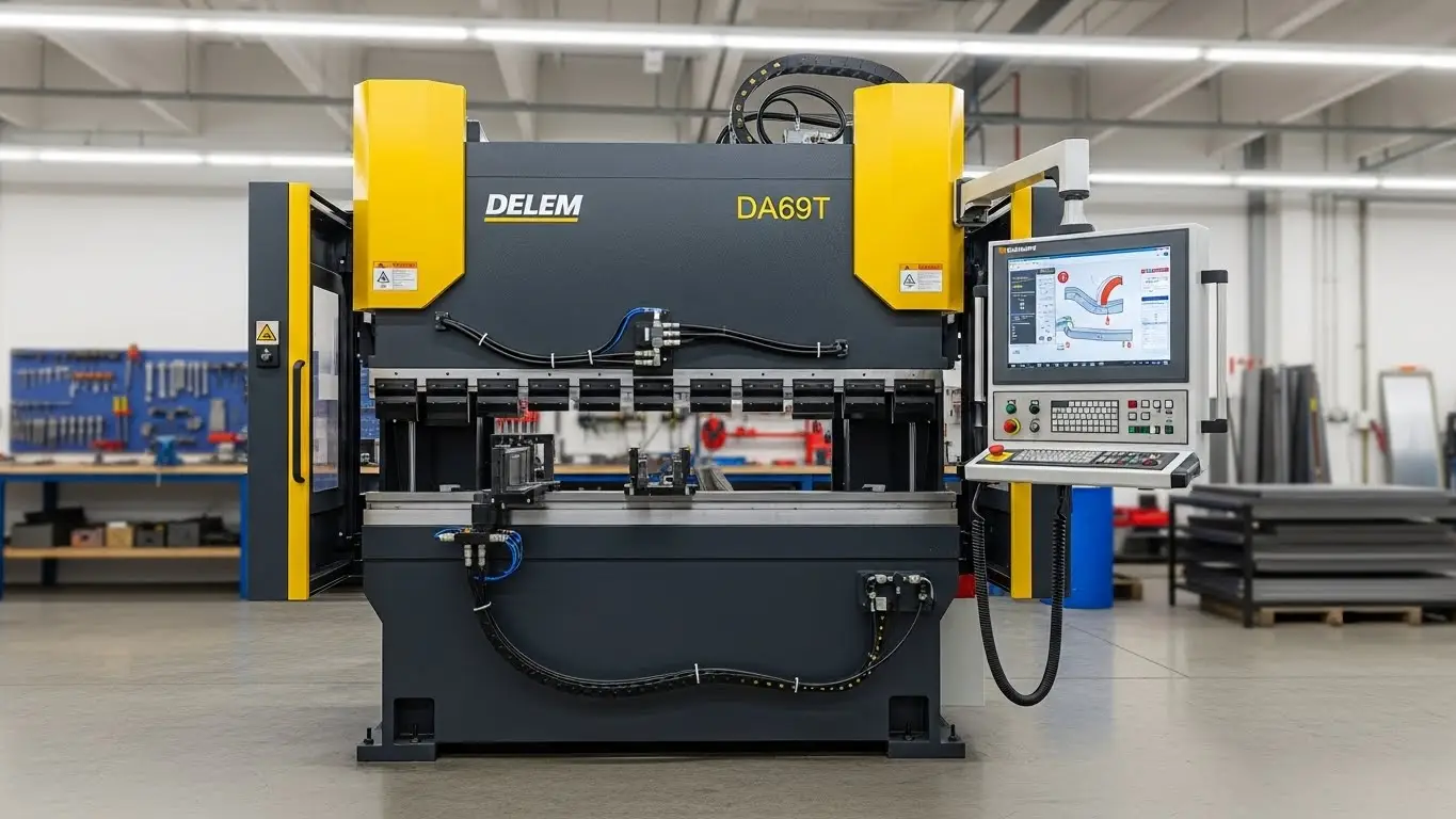 8 المحور Cnc Press brake delem da69t