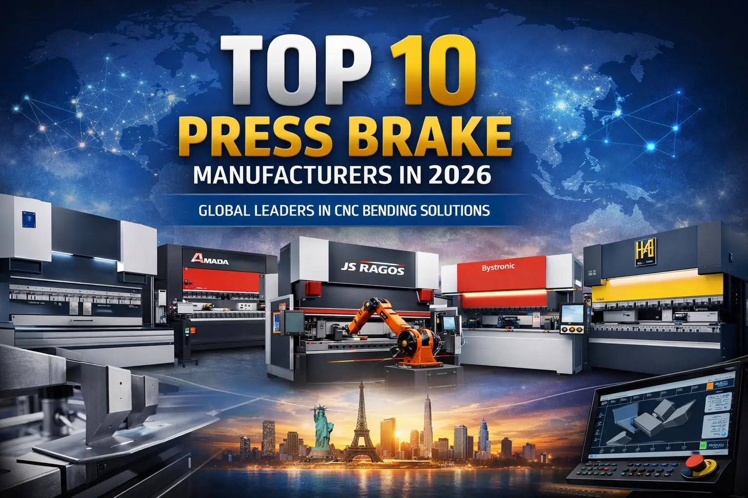 أعلى 10 مصنعو فرامل الضغط في 2026