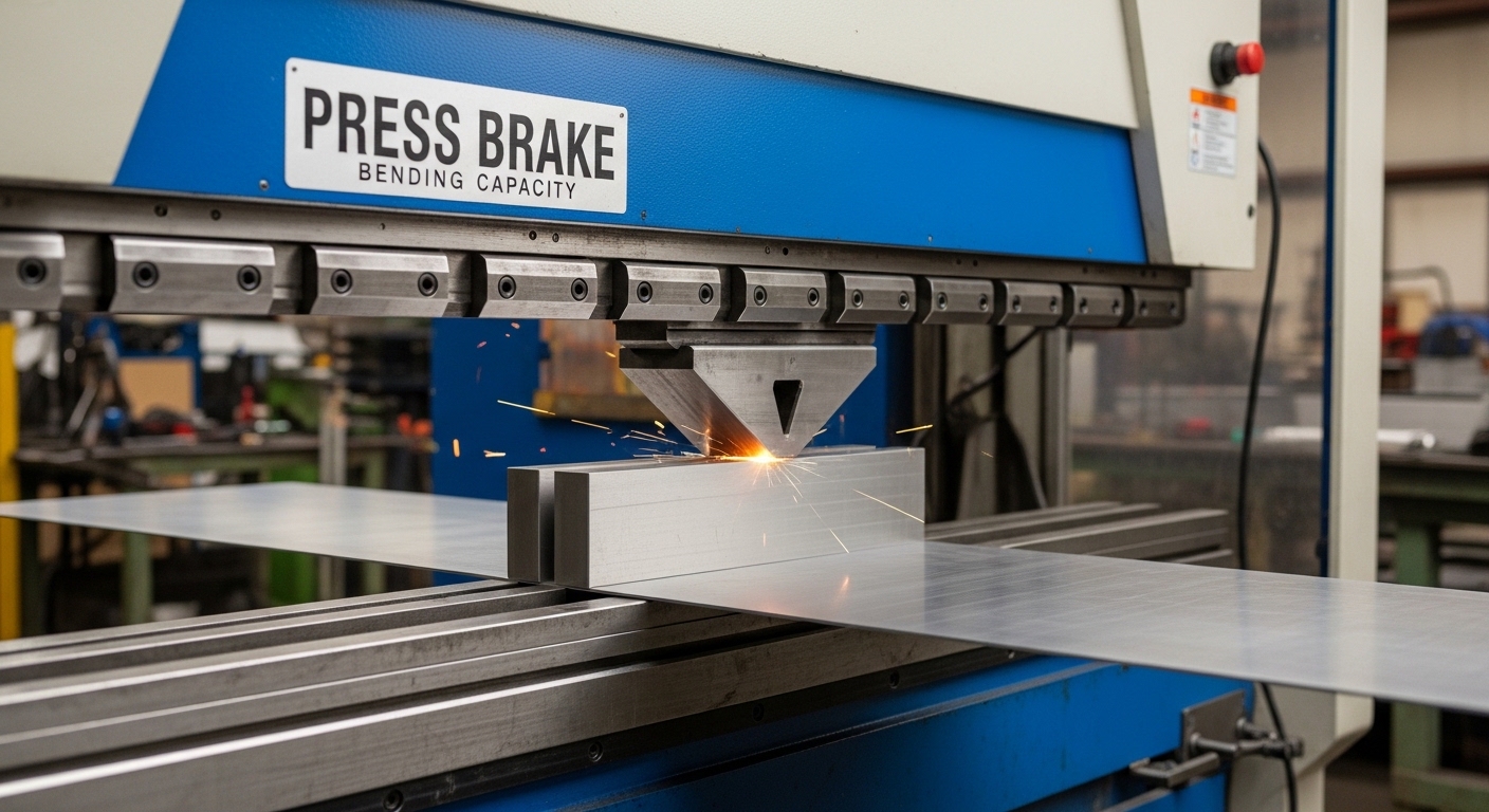 سعة ثني الفرامل بالضغط