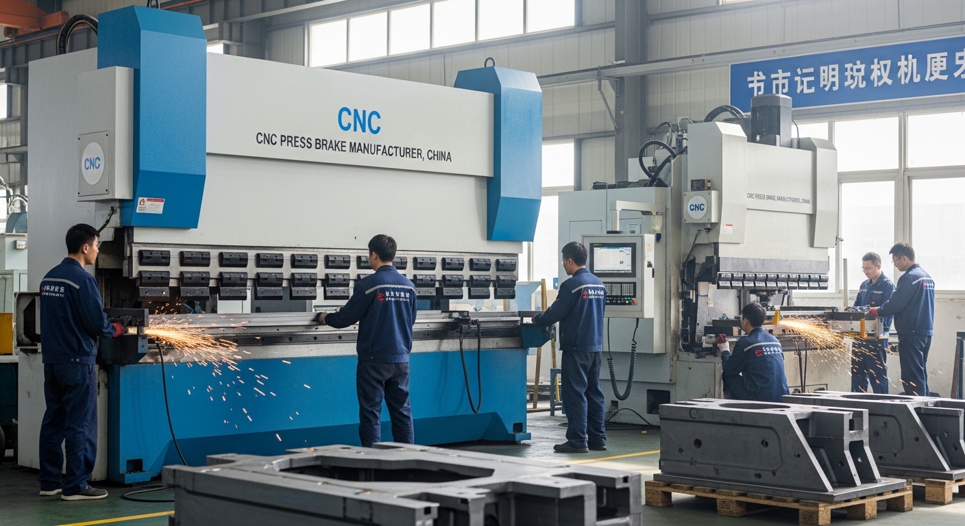 مصنع مكابح CNC للضغط في الصين