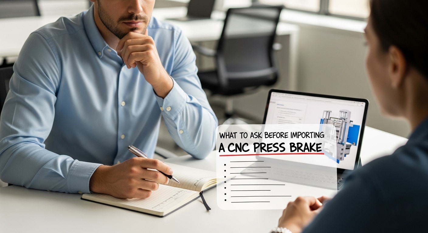ما الذي يجب أن تسأل عنه قبل استيراد فرامل ضغط CNC