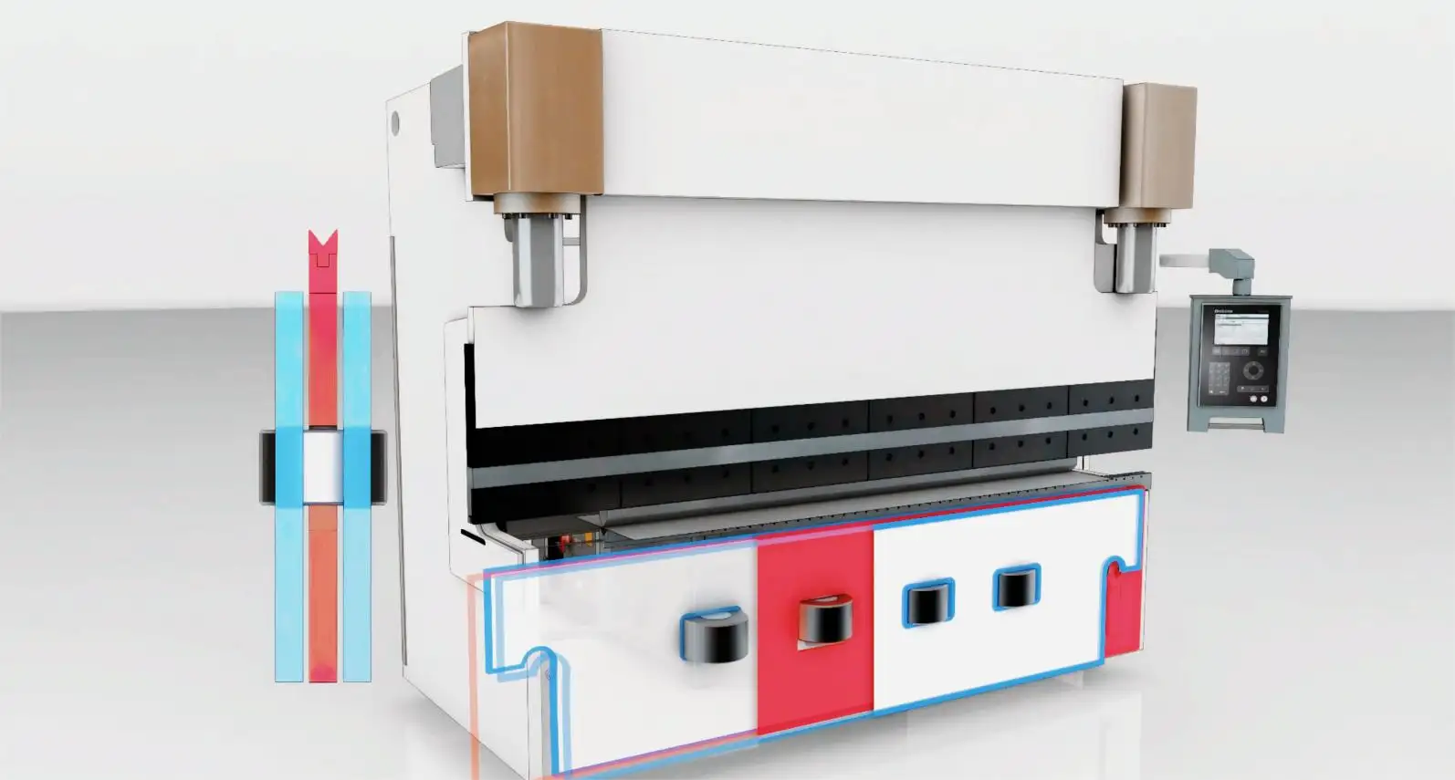 فرامل CNC 4000 مم