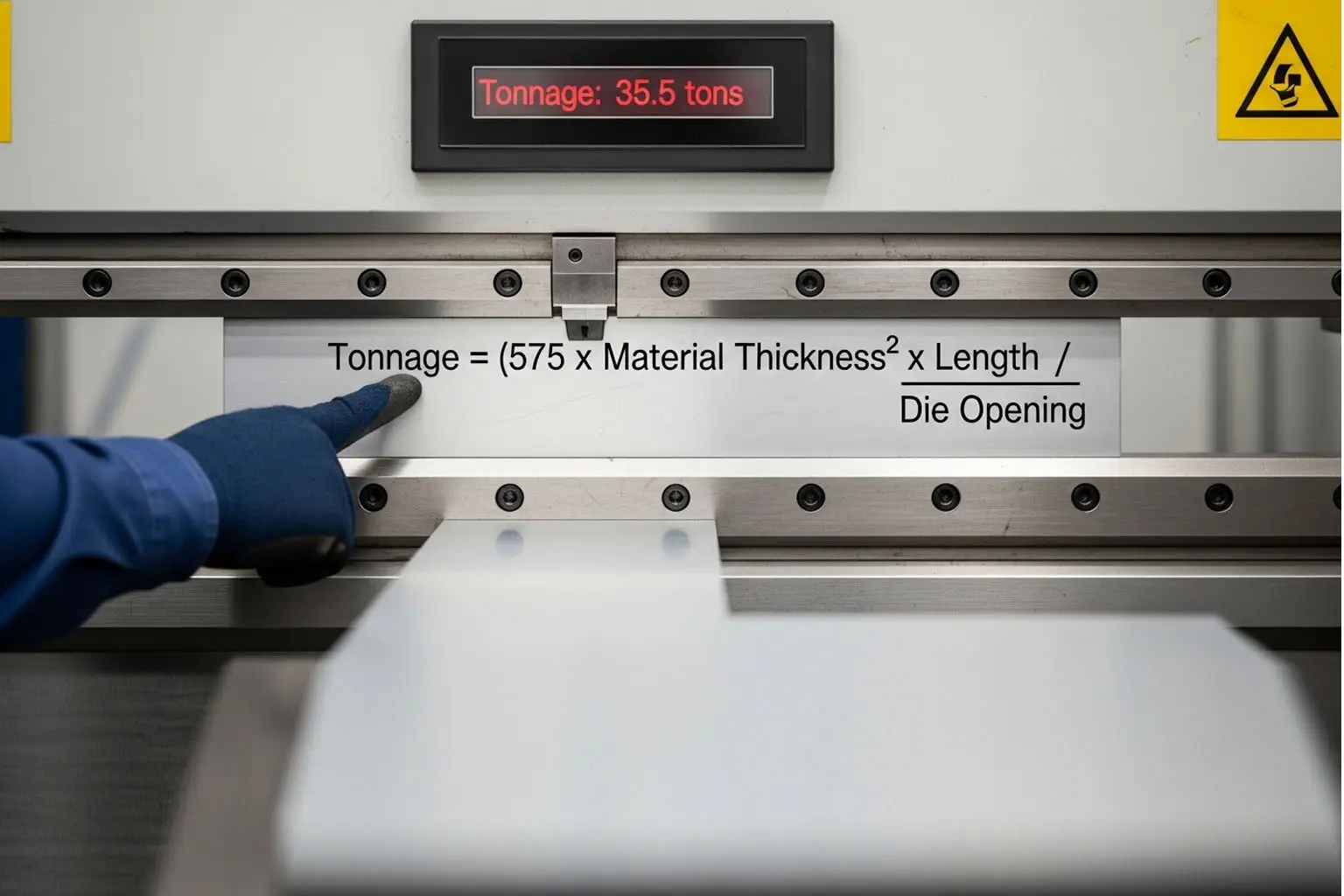 كيفية حساب حمولة فرامل الضغط: دليل عملي للثني الدقيق